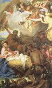 CASTIGLIONE, Giovanni Benedetto The adoracion of the pastore oil painting artist